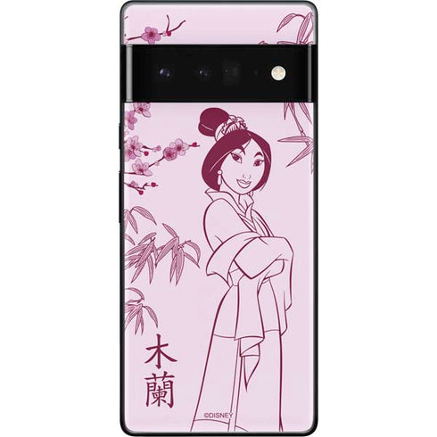 Disney Mulan Character Art Google Pixel 6 Pro Skin